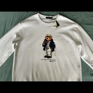 Polo Bear sweatshirt. Brand new with tags. XL